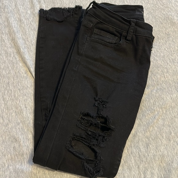 CELLO Crop Denim Ripped Jeans - Picture 3 of 4